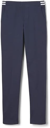 Cat & Jack Girls' Bootcut Twill Uniform Chino Pants - (Navy Voyage